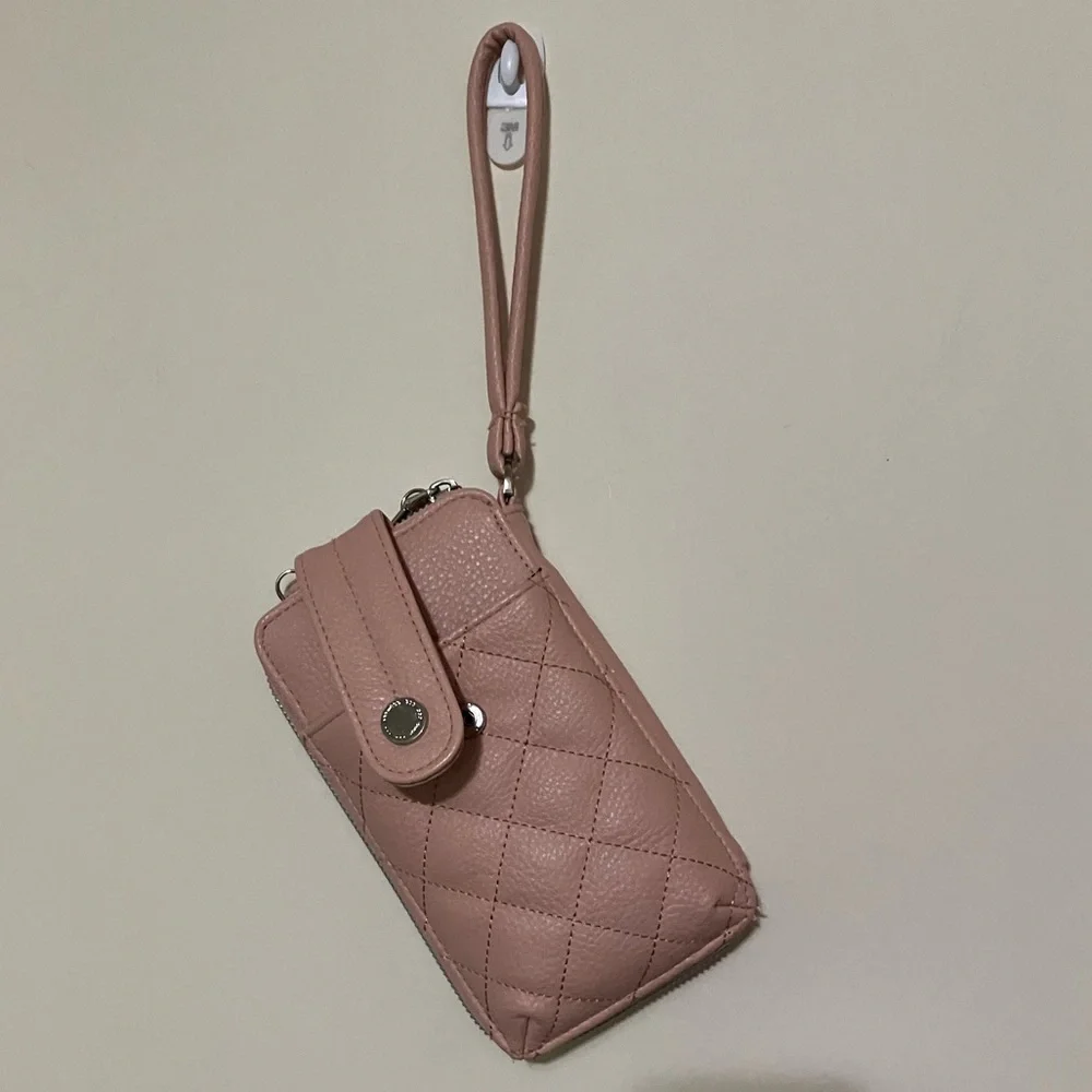 3/$25 - Pink crossbody/wristlet - Picture 2 of 4